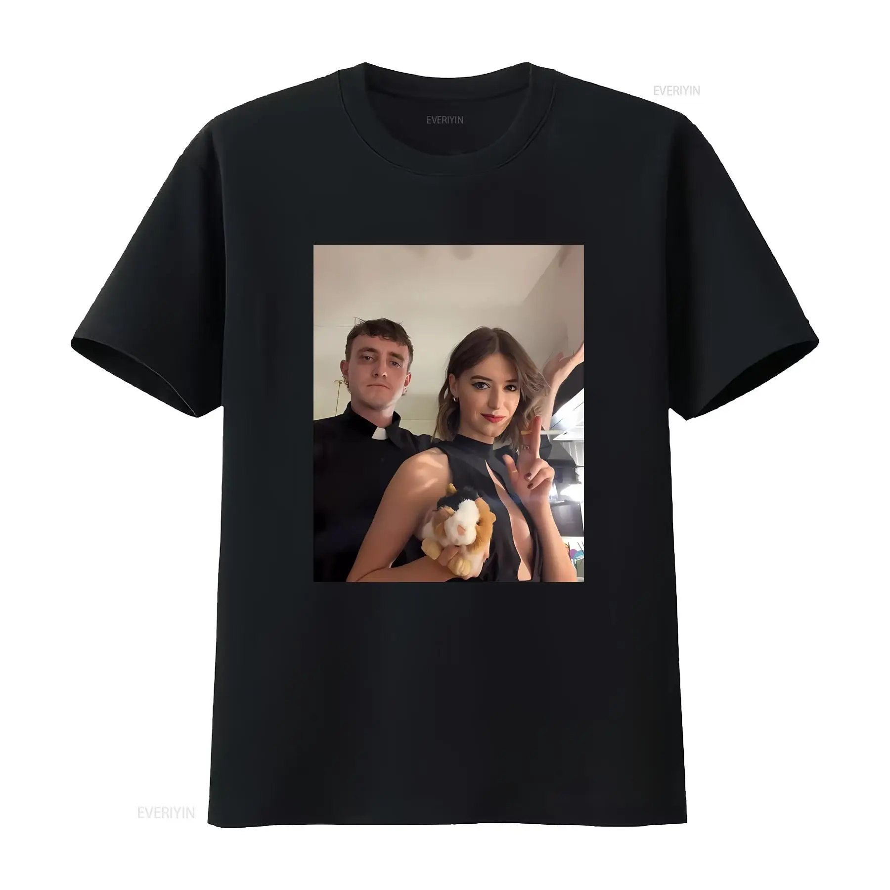 Vintage Fashion Jersey - เสื้อยืดพิมพ์ลาย Paul Mescal และ Daisy Edgar