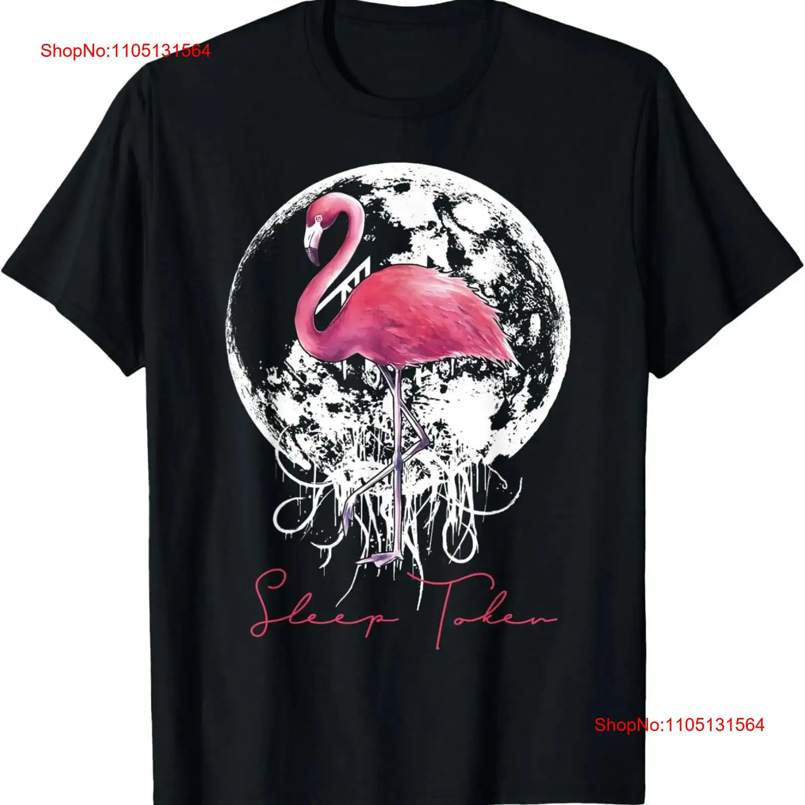 Vintage Vibes Fashion - เสื้อยืด Slep Token Flamingo Vibes Take