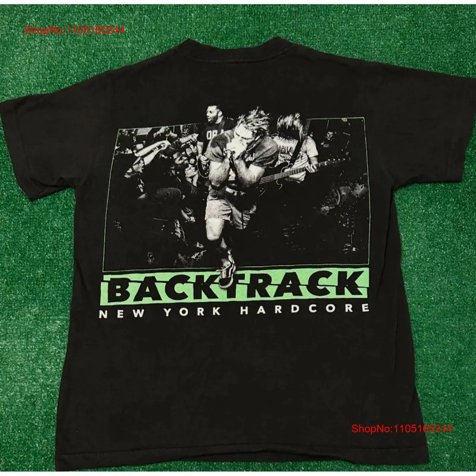 Vintage Fashion New York - เสื้อยืดวินเทจ Backtrack New York Hardcore สำหรับผู้ชาย
