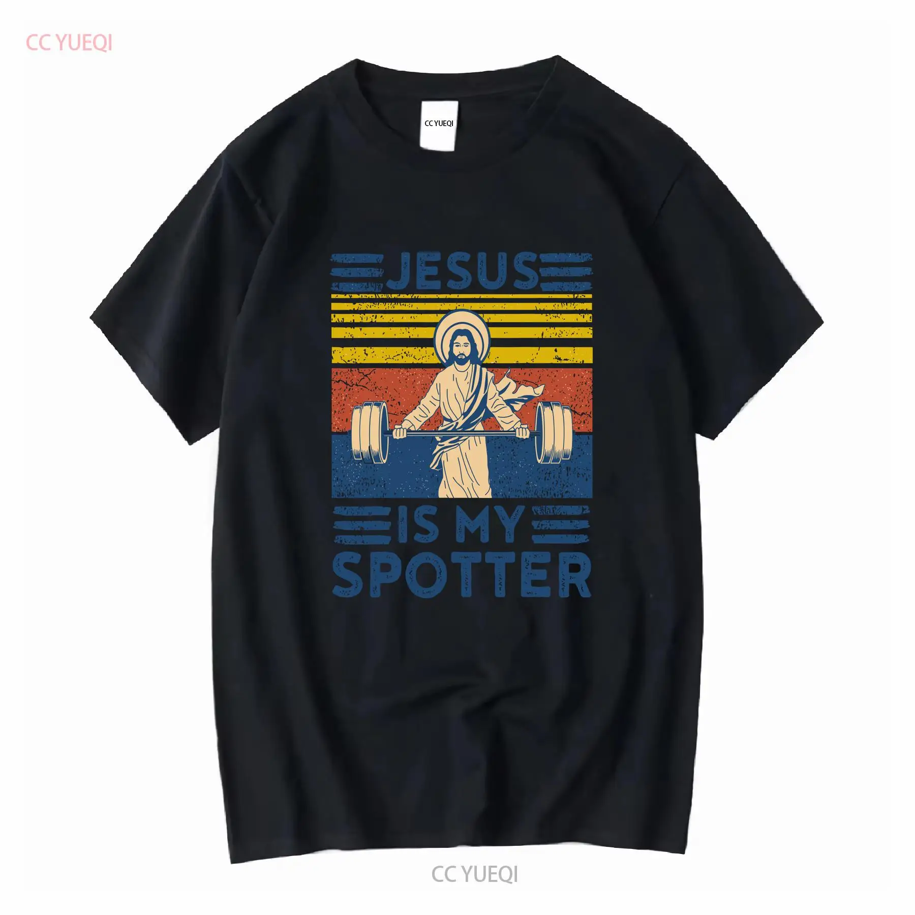 Vintage Fashion Jersey - หายากใหม่ตลก T เสื้อพระเยซูของฉัน Spotter ออกกําลังกาย vintage