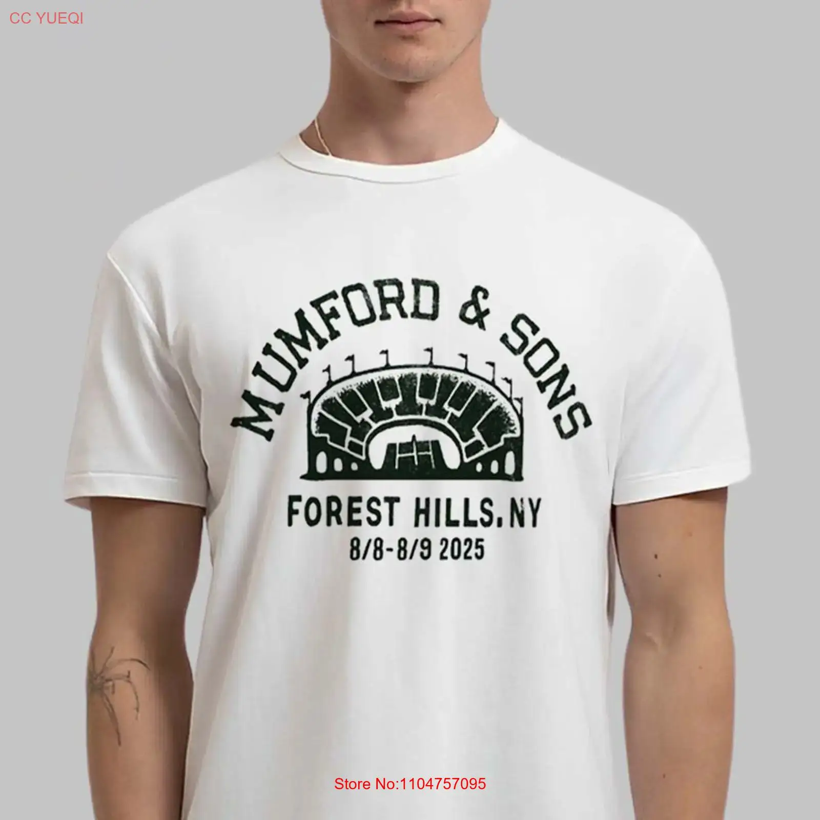 Vintage Fashion New York - เสื้อยืด Mumford And Sons Forest Hills