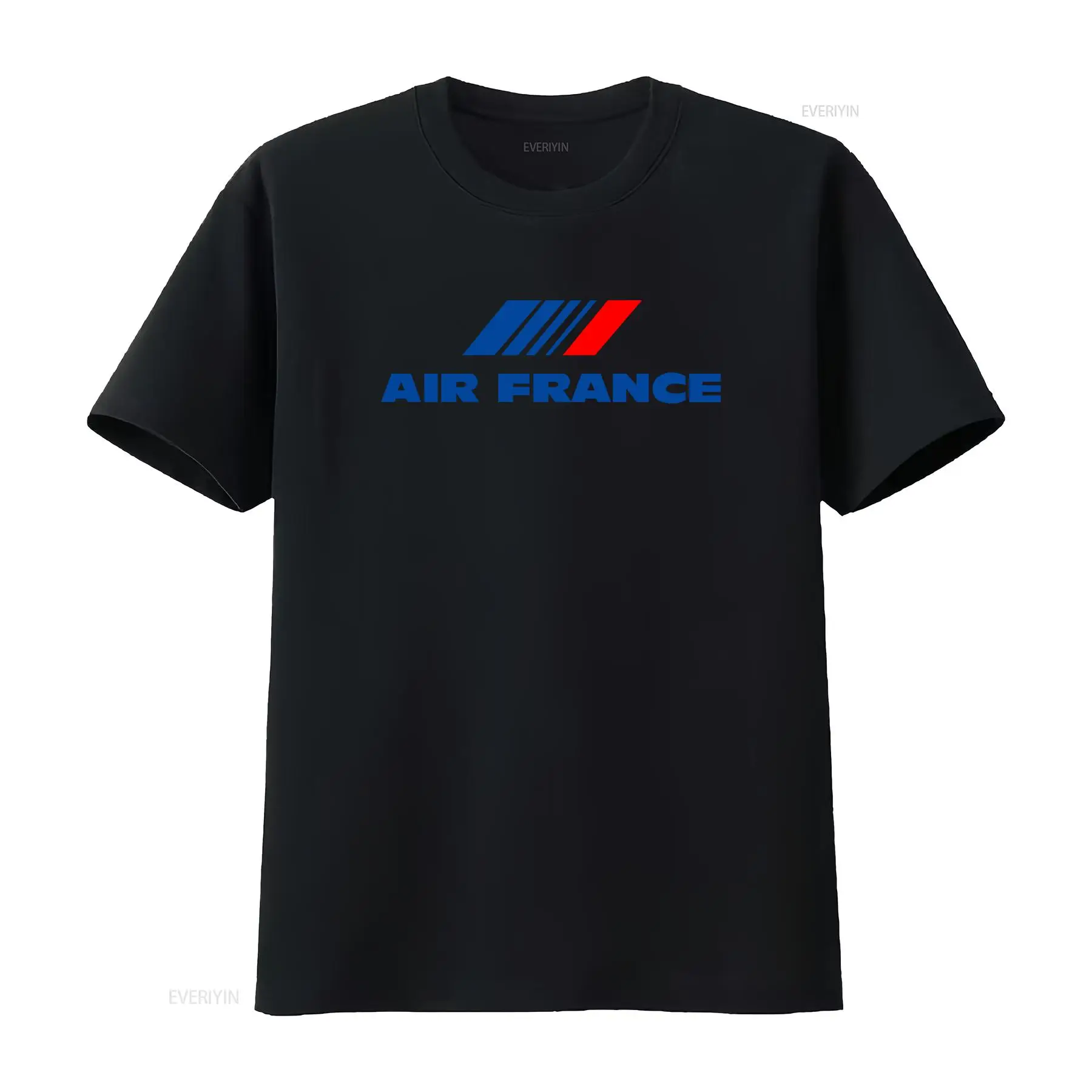 Vintage Fashion Jersey - เสื้อยืดโลโก้แอร์ฟรองซ์ รุ่น AH87 มีสไตล์ ใส่สบาย สำหรับผู้ที่ชื่นชอบการบิน