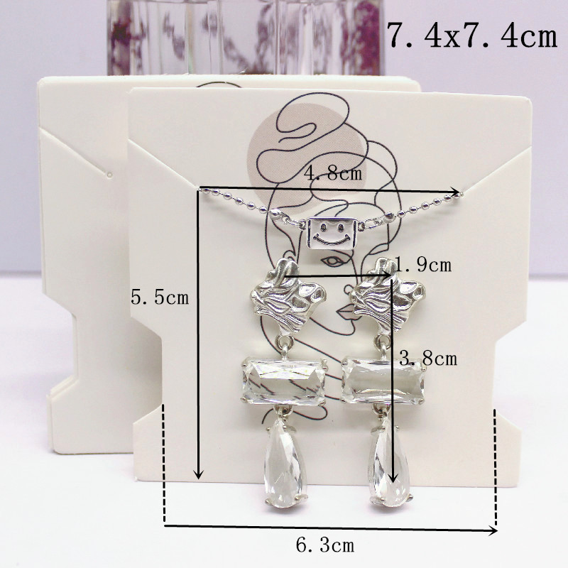 50ชิ้น7.4x7.4ซม. การ์ดกระดาษสี - Vintage Fashion Illustrations บทวิจารณ์และราคา