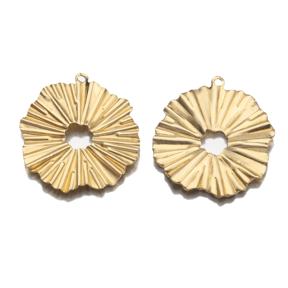 20ชิ้น/ล็อตทองเหลือง Sun ดอกไม - Vintage Fashion Earrings บทวิจารณ์และราคา