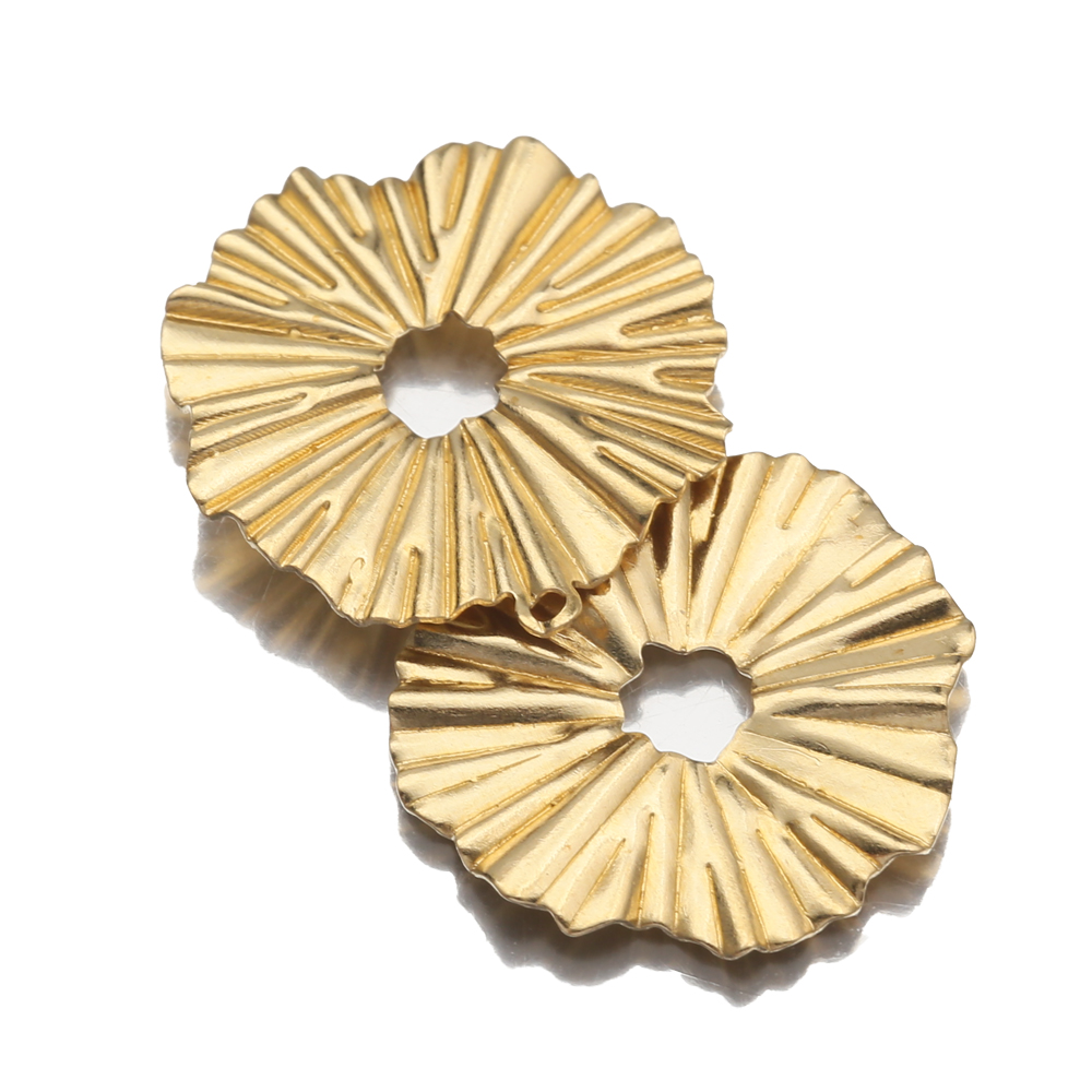 20ชิ้น/ล็อตทองเหลือง Sun ดอกไม - Vintage Fashion Earrings บทวิจารณ์และราคา