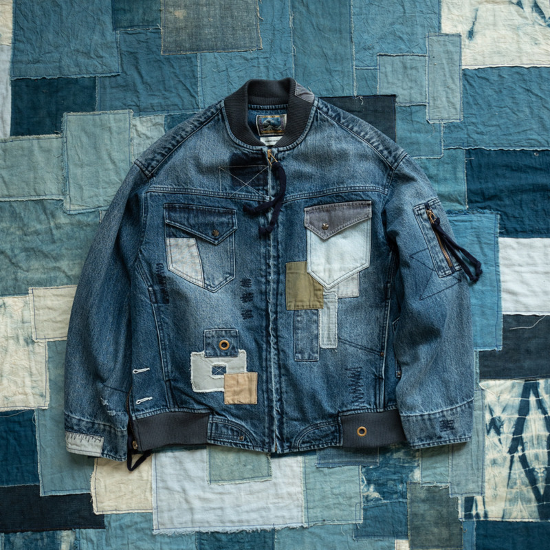 เสื้อแจ็คเก็ตยีนส์ HKSH รุ่นให - Vintage Vibes Fashion บทวิจารณ์และราคา