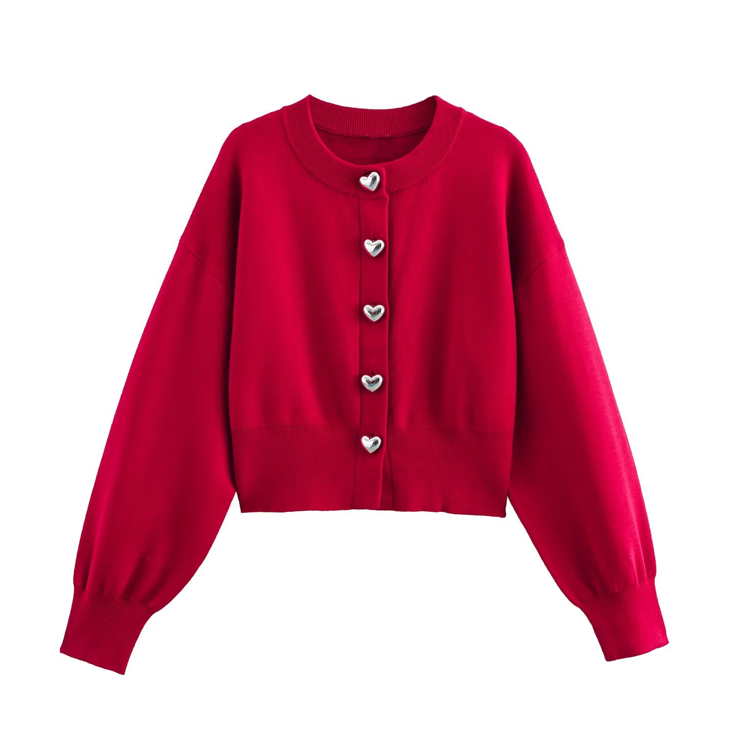 เสื้อคาร์ดิแกนถักทรงครอปสำหรับ - Crop Cardigan Vintage บทวิจารณ์และราคา