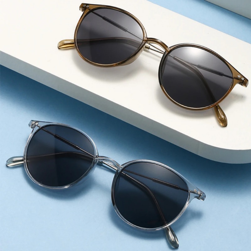 ใหม่รอบวินเทจแว่นตากันแดดผู้หญ - Vintage Fashion De บทวิจารณ์และราคา