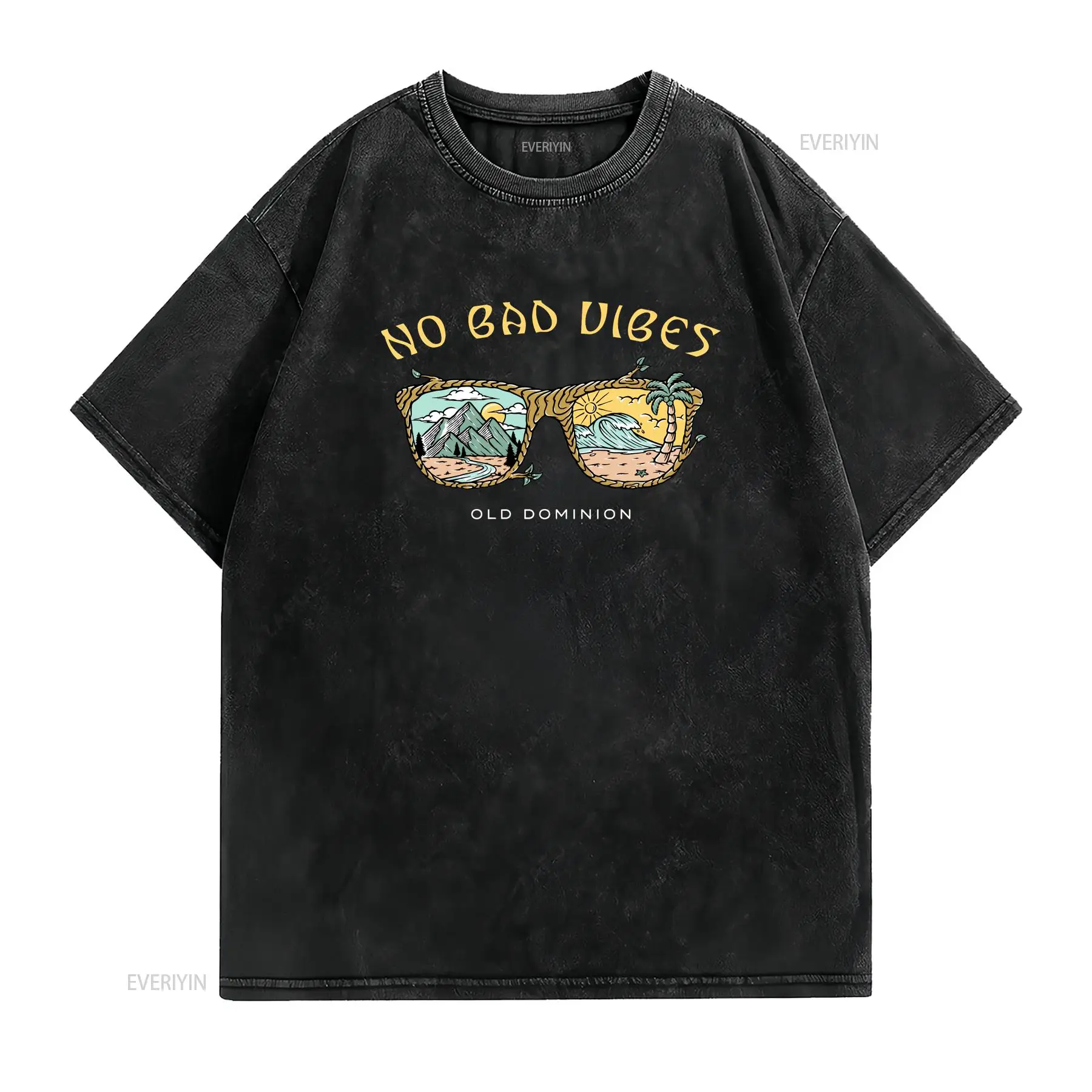 เสื้อยืด Old Dominion No Bad V - Vintage Vibes Fashion บทวิจารณ์และราคา