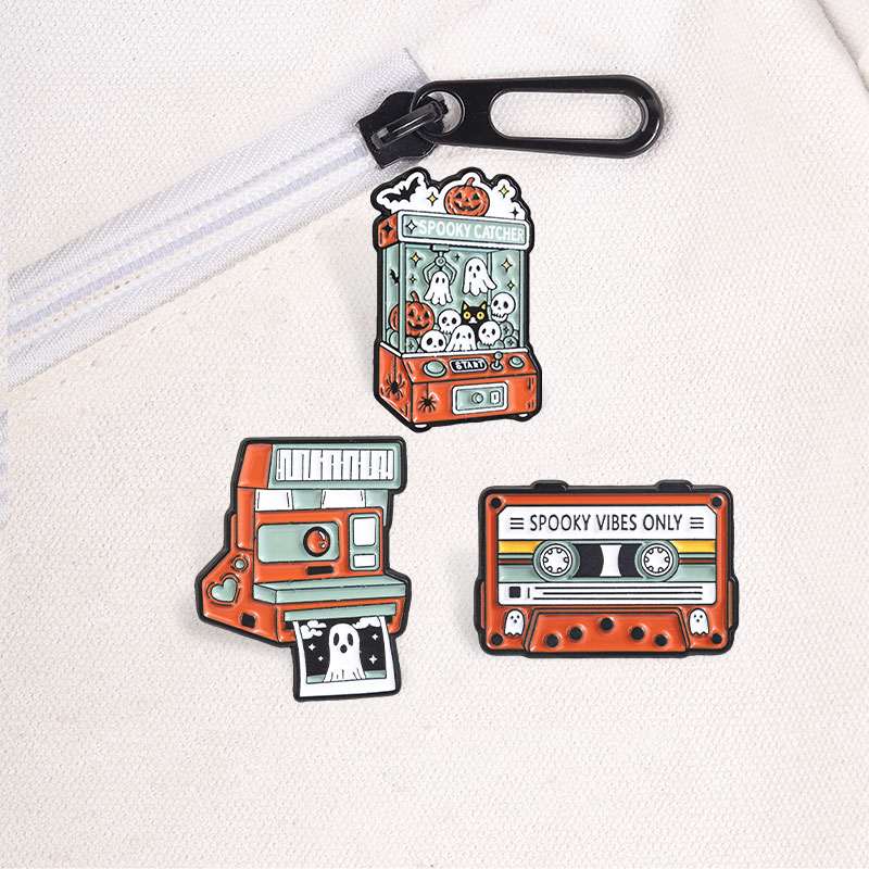 เข็มกลัดเคลือบลายกล้องโพลารอยด - Vintage Vibes Fashion บทวิจารณ์และราคา