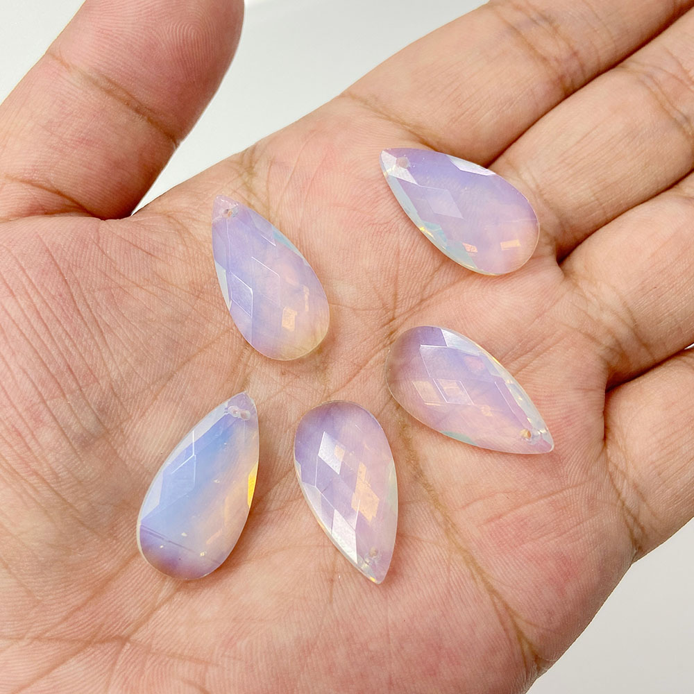 2pcs 13*25 มม.ยาว Water DROP S - Vintage Fashion Earrings บทวิจารณ์และราคา