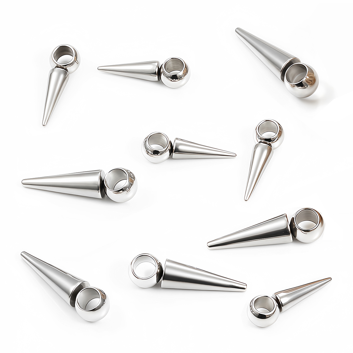 จี้รูปกรวยสไตล์เรโทร 10 ชิ้น ท - Vintage Fashion Earrings บทวิจารณ์และราคา