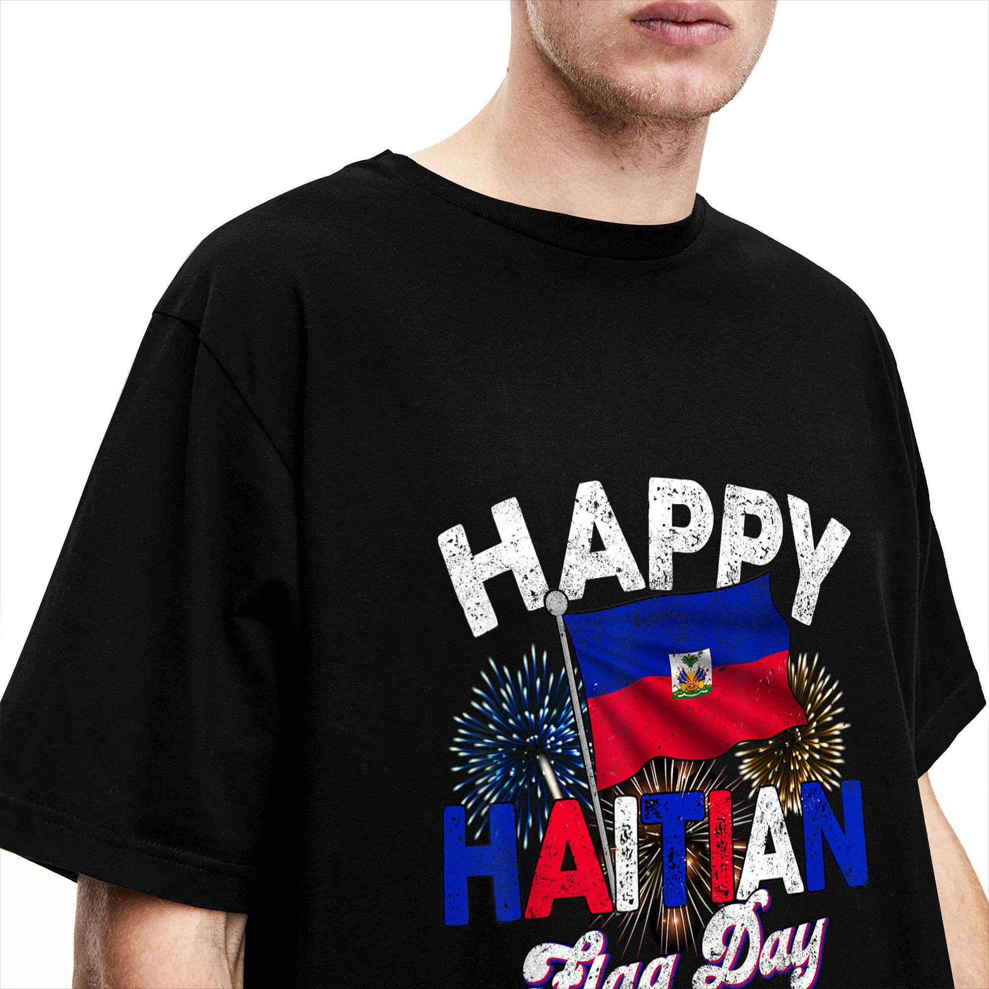 เสื้อยืดผู้ชายลายธงชาติเฮติ ดี - Vintage Fashion Ideas บทวิจารณ์และราคา