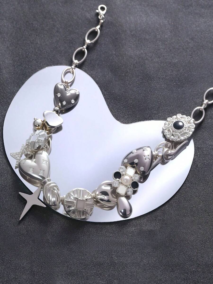 สร้อยคอจี้รูปดอกไม้และดาวสไตล์ - Vintage Vibes Fashion บทวิจารณ์และราคา