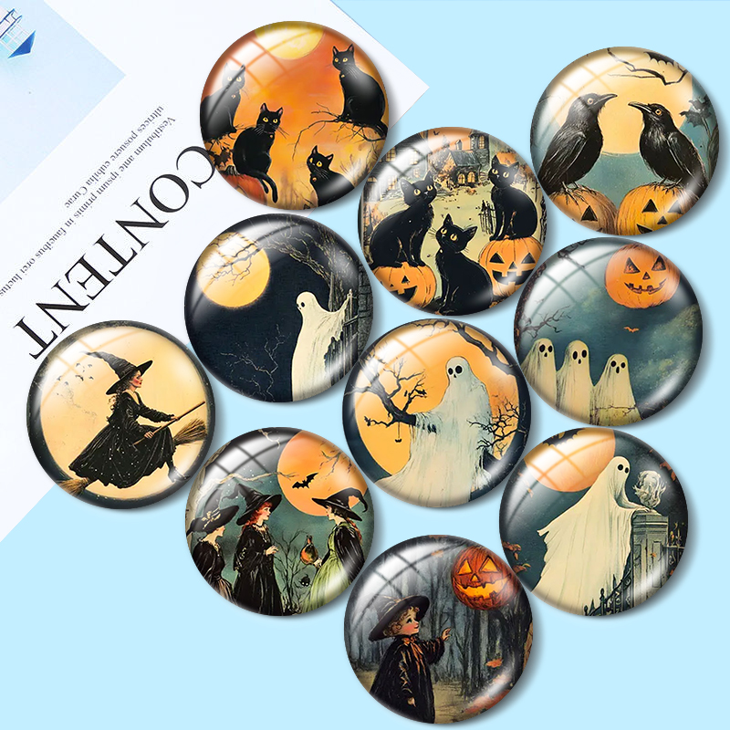 จี้แก้วคาโบชองวินเทจสำหรับฮาโล - Vintage Fashion Earrings บทวิจารณ์และราคา