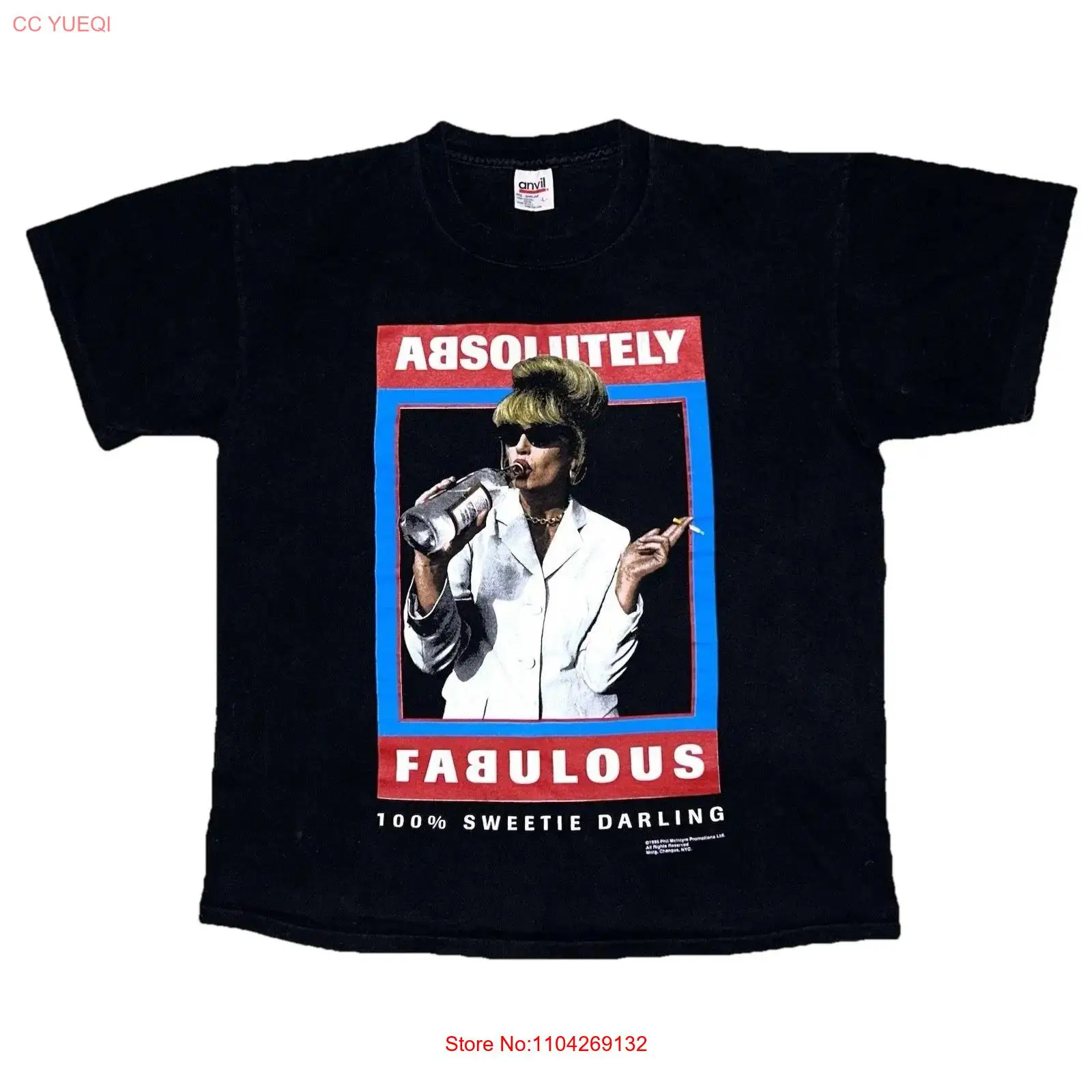 เสื้อยืดรายการทีวีวินเทจ 1995  - Vintage Fashion Tv บทวิจารณ์และราคา